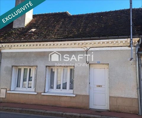 Coeur de ville, maison de plain pied