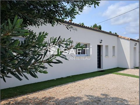 Maison neuve, impeccable au bord de l'océan