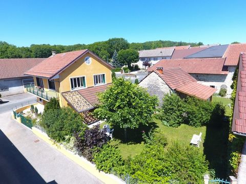 Dpt Ain (01), à vendre ORDONNAZ maison P4 de 91 m²,avec terrain de 387 m²