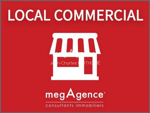 LOCAL COMMERCIAL NEUF DE 54m2, CENTRE VILLE DYNAMIQUE