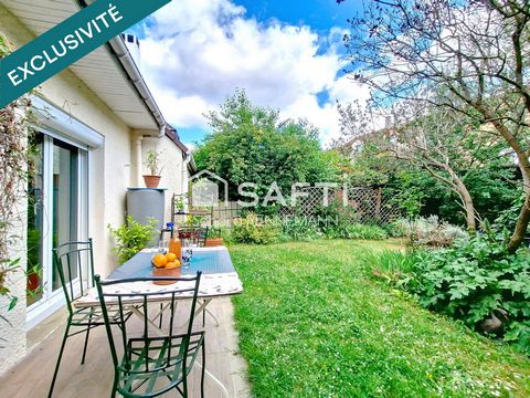 Maison 5/6 pièces, grand jardin arboré, garage