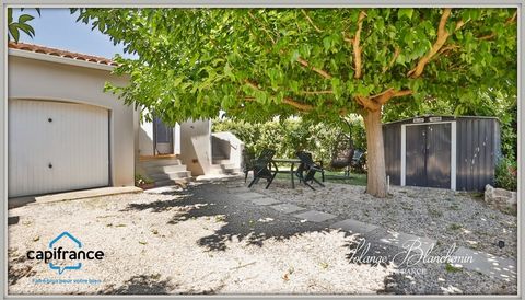 Maison 3 pièces plain-pied 84 m² avec jardin arboré et garage Cazedarnes, proche Cazouls-lès-Béziers