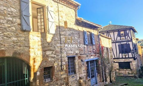 MAISON DE VILLAGE EN PIERRES A CORDES SUR CIEL