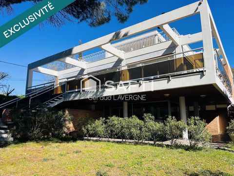 Exceptionnel : maison d'architecte des années 70