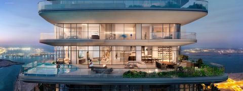   Découvrez le summum de la vie de luxe dans cette magnifique Sky Villa de 5 chambres offrant une vue imprenable sur la mer et le golfe Persique. Cette résidence exceptionnelle en bord de mer sur la prestigieuse île d’Al Reem combine un design sophis...