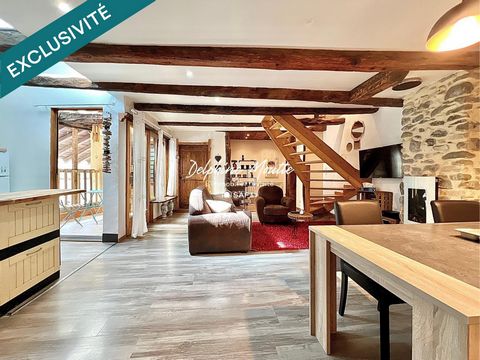 T 3 en DUPLEX coeur de GUILLESTRE - rénové avec balcon