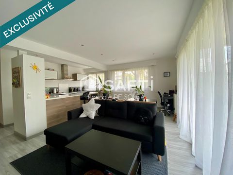 Appartement coup de coeur en rez de jardin
