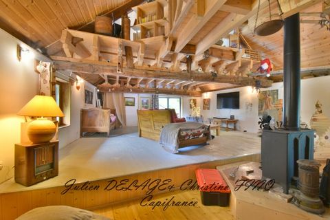 Crots Maison de caractère, vue dégagée et volumes généreux avec appartement indépendant-5 min du lac de Serre-Ponçon