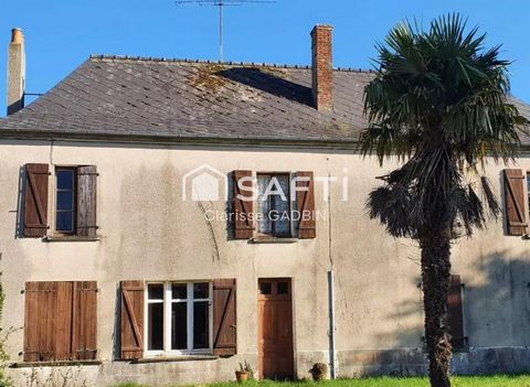 Maison de maître à rénover avec 8000 m² de terrain avec une partie constructible
