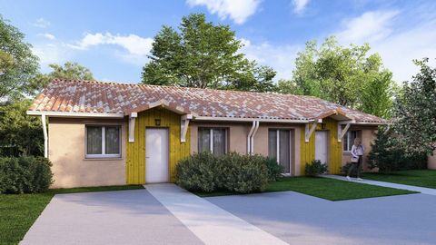 maison T3 avec parkings et jardin