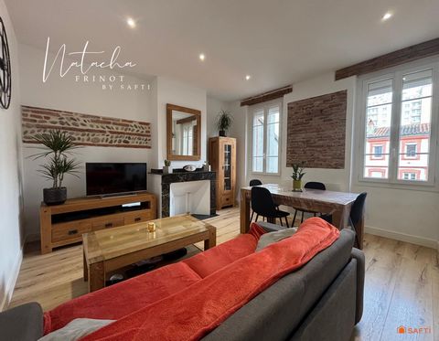 À vendre – Appartement T2 de charme – Quartier Compans-Caffarelli, Toulouse centre