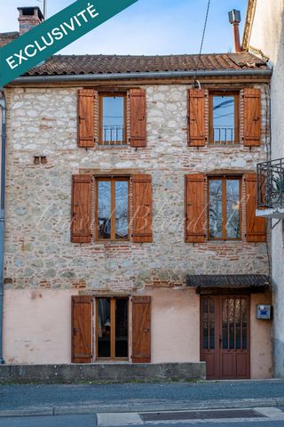 Maison de village en pierre 103m2 - BRIATEXTE