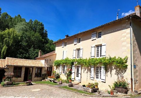 Site exceptionnel pour cet ancien moulin restauré