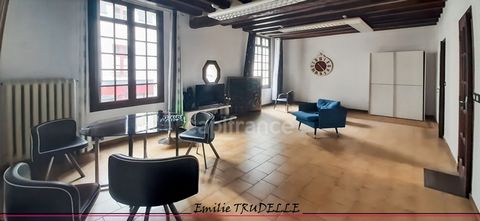 Maison à vendre 8 pièces SAINT CALAIS (72) Ensemble immobilier à fort potentiel : local commercial + appartement en duplex avec patio