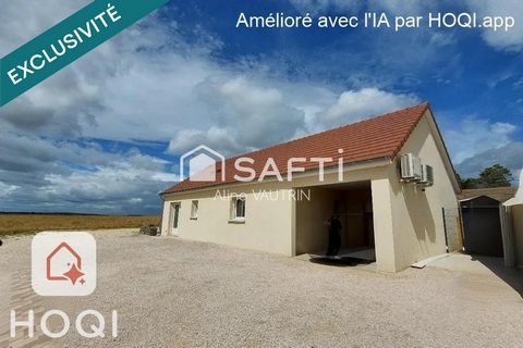 Maison contemporaine 4 chambres – 150 m² au sol – Terrain 1500 m² – Proche Sombernon