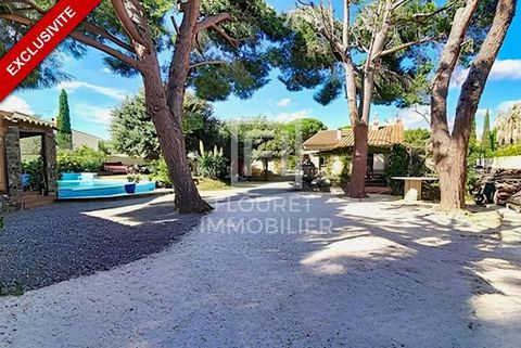 EXCLUSIEF Gewilde omgeving - Zeldzaam in Argelès-sur-Mer - In een groene omgeving - Een oase van rust in het dorp - Uit het zicht - In een rustige doodlopende straat. - Gelijkvloerse villa van 161 m², volledig gerenoveerd en geïsoleerd, bestaande uit...