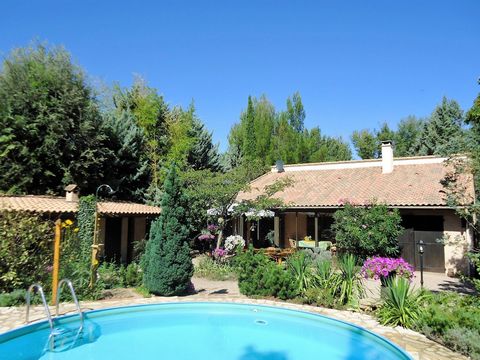 Villa individuelle avec piscine, dépendance et superbe jardin à deux pas de l’Orb