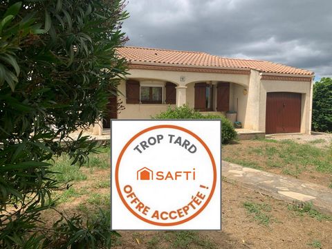 Maison 4 faces, plain-pied, 80m2 sur terrain de 683m2