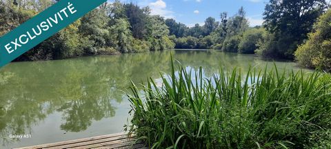 Magnifique plan d' eau pour les accros de la pêche