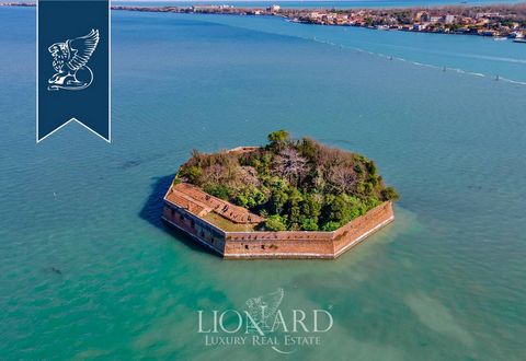 In Venice's Lagoon, there is this octagonal private island for sale, very close to the Lido island, not far from one of the most prestigious golf courses in the area. This island is one of the five octagons of the Venetian Lagoon, built by the R...