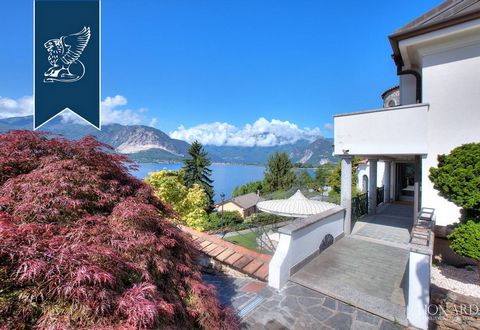This stunning luxury villa for sale is in Verbania, a renowned town on Piedmont's side of Lake Maggiore, and directly overlooks the lake, offering charming panoramic views of the whole lakeside. This dream estate is surrounded by a big, very wel...