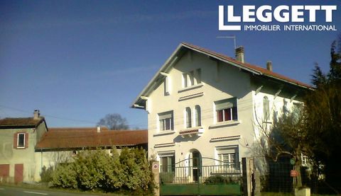 A05928 - Just 5 minutes from the market town of Lannemezan, in walking distance to bakers, bar and grocery shop, this 1950's 4/5 bedroom house in need of unpadting has enormous potential. This house comes with the added bonus of a small 2 bed 2nd hou...