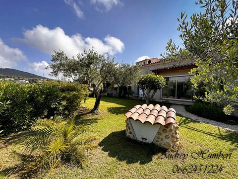 EXCLUSIVITE, environnement prisé pour cette Villa T4 + STUDIO et véranda avec vue sur 500 m² de jardin arboré