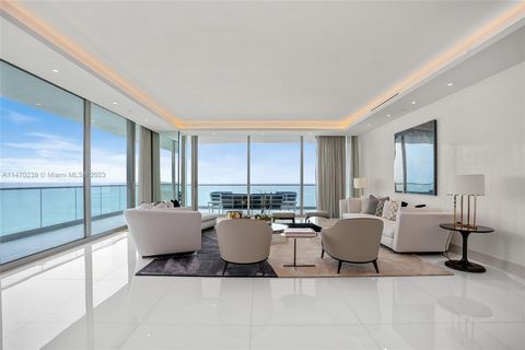 Stunning fully furnished corner 3 bed/3.5 bath unit at the prestigious Oceana residences in BalHarbour. Direct ocean and city views with a wrap around balcony Beautiful imported pure white marble floors throughout living and common areas and imported...