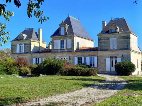 Rare opportunity to acquire a beautifully renovated 4 bedroom historical French Chateau with separate guest houses, nestling in 12 acres of glorious land with gardens, orchard and vineyard, enjoying far reaching countryside views from its peaceful lo...