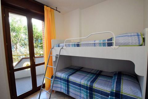 Reside in this comfortable apartment in Villa Rosa di Martinsicuro of the Abruzzo region which is blessed with a wonderful location and is situated close to the sea. It is an excellent choice for a sun holiday with family or friends. The apartment is...