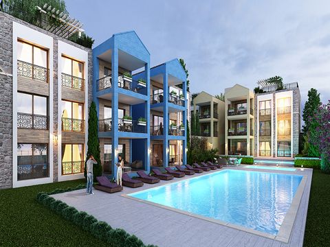 Luxury Apartments in Bodrum Limited Period Special PriceOffer!! on these two bedroom Apartments set on a spectacular site surrounded by nature About the property We offer for sale luxury two bedroom Apartments in Dorttepe, Bodrum. This fantastic ne...