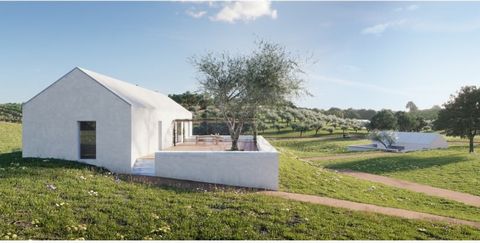 Nouveau lotissement Maisons à vendre 10 unités Description In the heart of Baixo Alentejo, in the district of Beja, lies Herdade da Torre Vã, a place where each visitor can write their own story. This visionary project, created by Architect João Mend...