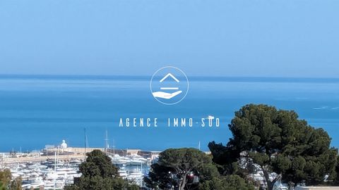 VUE EXEPTIONNELLE DU CAP D'ANTIBES A NICE Quartier Rabiac- La Paganne , venez découvrir ce très bel appartement 3/4 pièces d'angle, en parfait état, situé à quelques minutes à pieds du port Vauban , des plages et proche en voiture de l'autoroute. Il ...