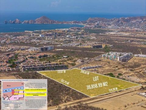 Sblocca il potenziale di un appezzamento di terreno di 4 ettari (39.858,99 metri quadrati) nella prestigiosa zona di El Tezal, Cabo San Lucas. Questa proprietà in posizione strategica offre opportunità senza pari per gli sviluppatori che cercano di c...