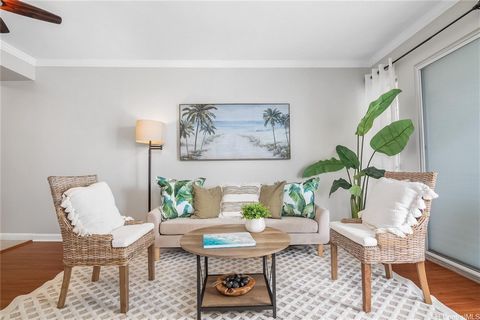 Live your aloha on Aloha Drive! Located in the heart of Waikiki, experience city living at its finest in this 2 bedroom, 2 bathroom and one parking stall condo. Unit 504 features the most spacious 2 bedroom layout in the building at almost 1,000 liva...