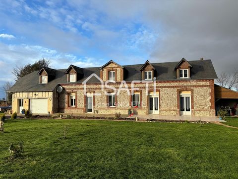 Maison cauchoise 8 pièces, 5 chambres