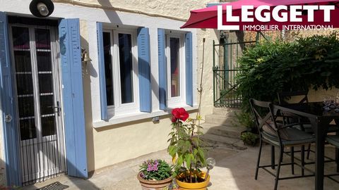 A31959LW86 - This charming village house has been lovingly renovated to create a comfortable home with 3 good sized bedrooms, attractive courtyard and landscaped garden. The well maintained outbuildings offer ideal storage but also potential developm...