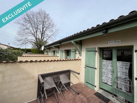 EN CENTRE VILLE DE JONZAC ville thermale, Frédéric DAVIAUD du réseau SAFTI 06.82.02.68.09 vous propose un ensemble immobilier qui se compose de 4 studios meublés offrant chacun: une pièce de vie avec canapé, TV, table à manger, une cuisine équipée et...