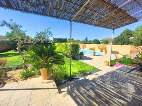 Secteur NIMES, Villa tout confort 165m2 avec piscine