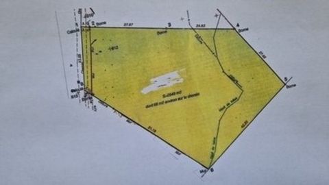 URGENT Magnifique terrain constructible avec vue mer éloignée de 2549 m²