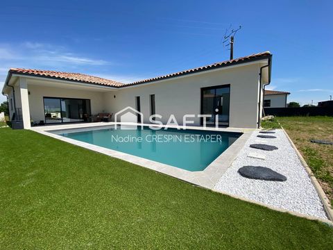 Maison contemporaine d'environ 130 m2 à Montbeton (82)