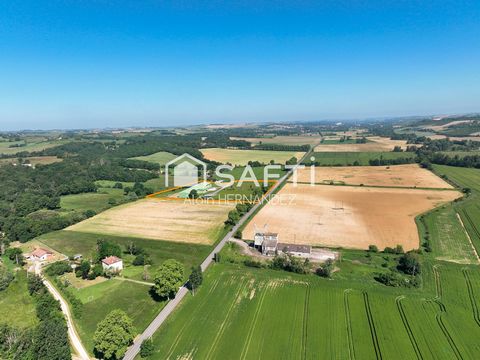 ZONE D'ACTIVITE-A CASTAGNAC-TERRAIN PLAT 3.333 M2