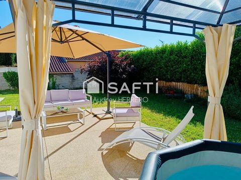 Maison de plus de 180m² de surface utile avec Jacuzzi - Montberon Cœur du village