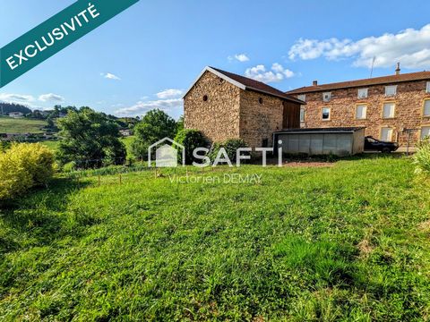 Maison en pierre 300 m²–2 logements–Terrain 1400 m²