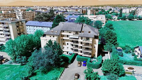 Annemasse Appartement T3 de 69,12 m² dans résidence de 2005 idéalement située...