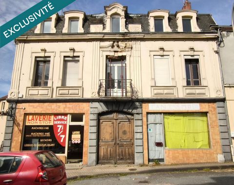 Projet immobilier au potentiel remarquable, . local commercial loué à l'année. Gros potentiel d'aide mobilisable