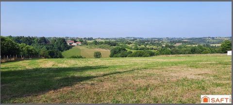 Terrain constructible en partie vue imprenable