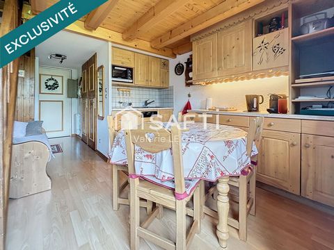 Duplex avec balcon/terrasse, mobilier de qualité en bois réalisé par un menuisier