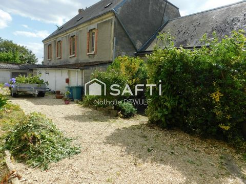 Au centre du triangle SOISSONS/LAON/REIMS et à 1h30 de PARIS: Maison de caractère 3 chambres, séjour, cuisine, salle d'eau, salle de réception, jardin, sous sol et combles