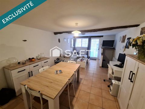 PIGNANS - APPARTEMENT T3 AU REZ-DE-CHAUSSÉE DANS LE CENTRE DU VILLAGE, PROCHE PARKING ET DES COMMODITES
